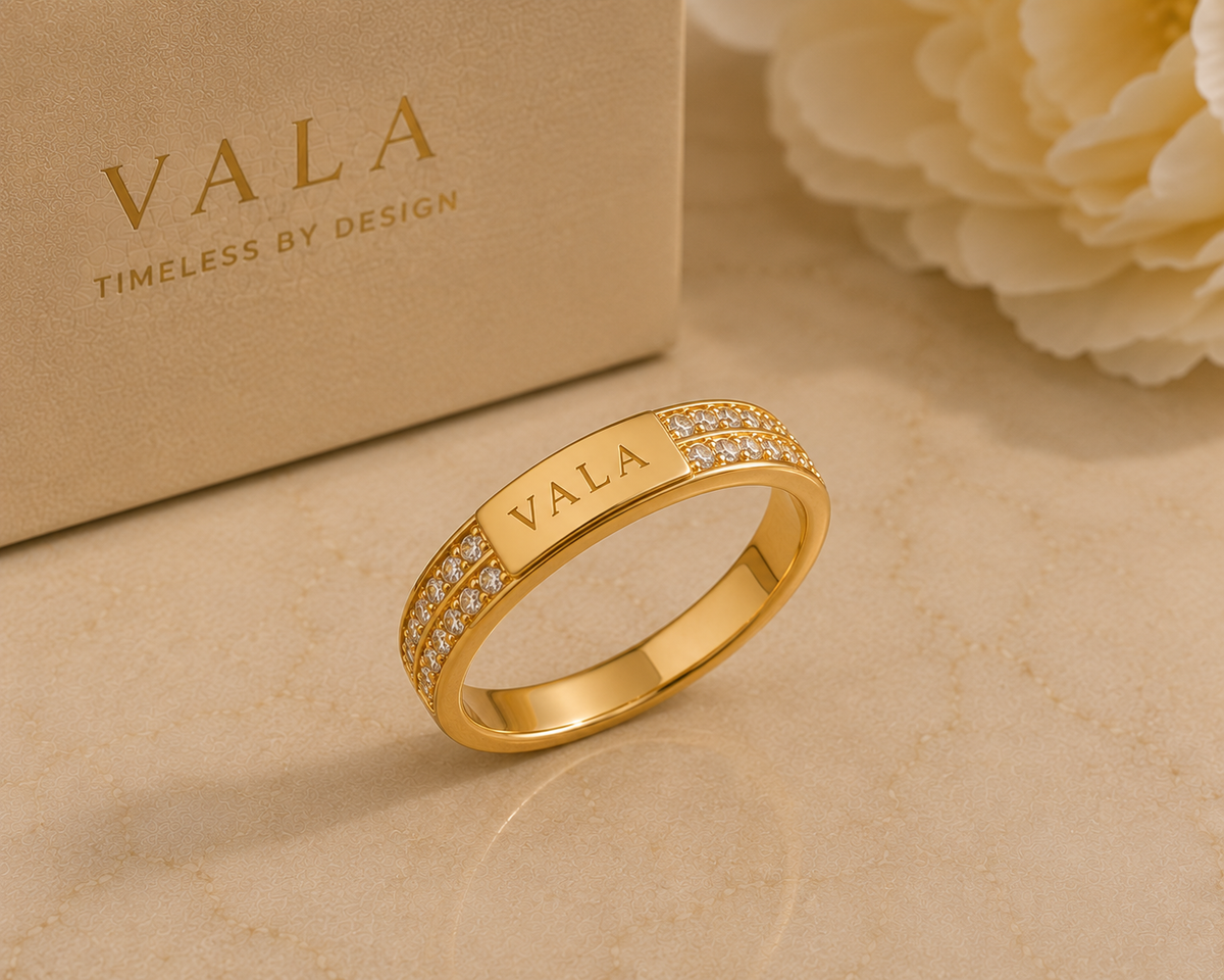 Vala Élan Gold Statement Ring