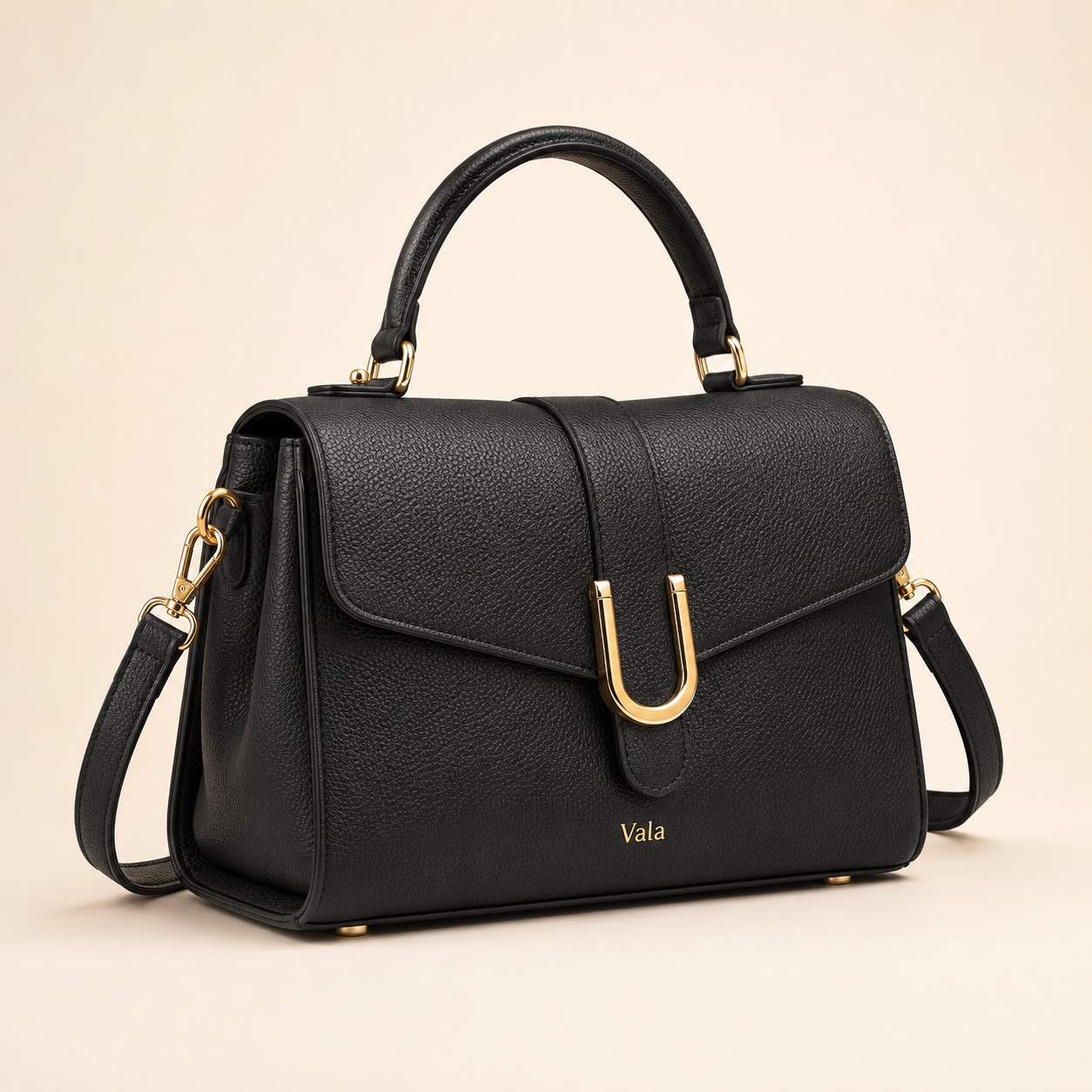 Vala Noiré Top Handle Bag