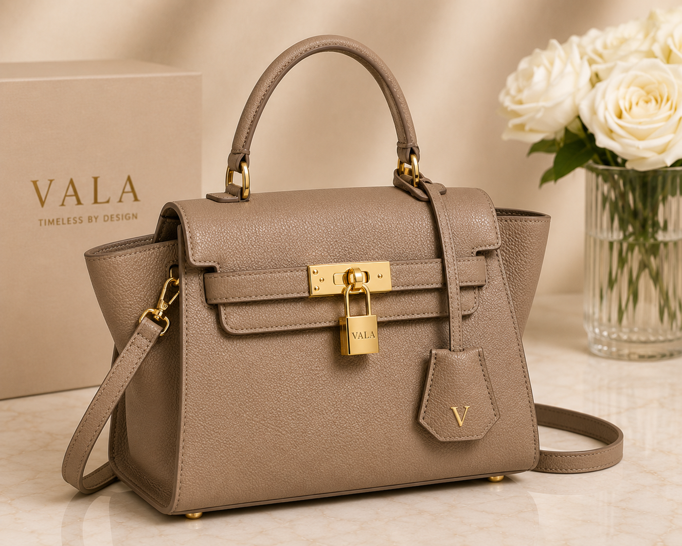 Vala Seraphine Lock Satchel