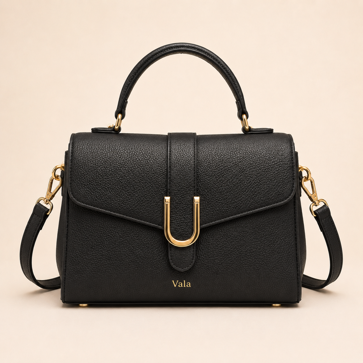 Vala Noiré Top Handle Bag