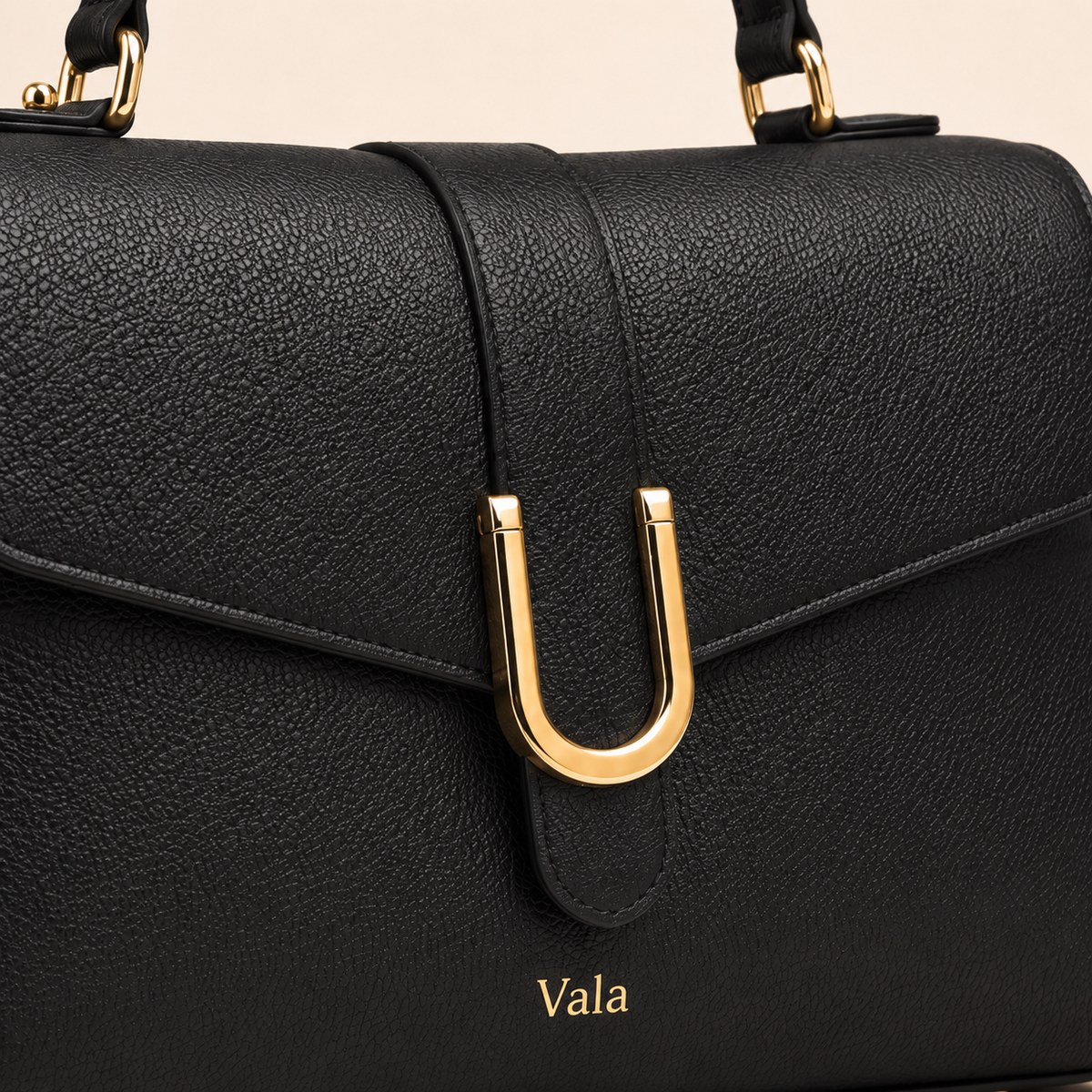 Vala Noiré Top Handle Bag